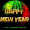 Happy New Year 2017 Crawford Nursery would like to take this opportunity to thank you for your past business and wish you a very Happy New Year 2016.